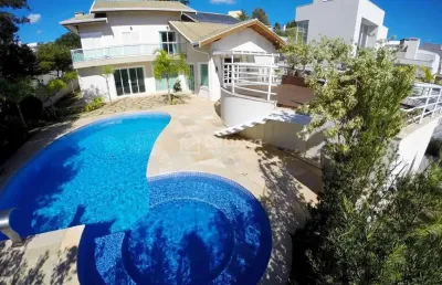 Casa em condomínio fechado com 4 quartos à venda na rua mutamba, 25, loteamento alphaville campinas, campinas, 420 m2 por r$ 5.400.000