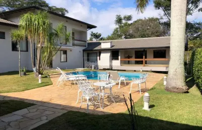 Casa em condomínio fechado com 4 quartos à venda na jacynto lopes, 25, vale do itamaracá, valinhos, 500 m2 por r$ 3.600.000