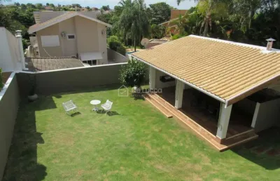 Casa em condomínio fechado com 3 quartos à venda na rua san conrado, 149, loteamento caminhos de san conrado (sousas), campinas, 288 m2 por r$ 1.400.000