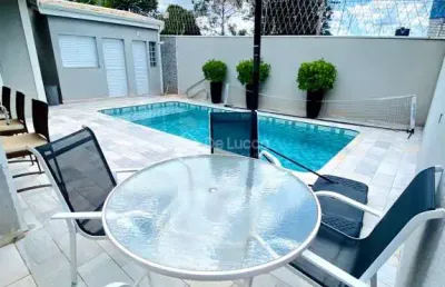 Casa em condomínio fechado com 3 quartos à venda na atilio maziero, 436, betel, paulínia, 290 m2 por r$ 1.790.000