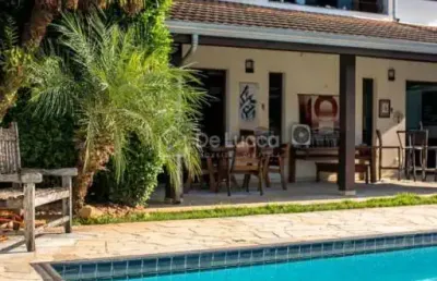 Casa em condomínio fechado com 4 quartos à venda na avenida professora dea ehrhardt carvalho, 1800, sítios de recreio gramado, campinas, 401 m2 por r$ 1.800.000