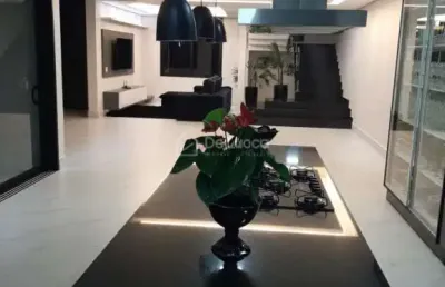 Casa em condomínio fechado com 4 quartos à venda na avenida presidente juscelino kubitschek de oliveira, 3851, parque brasil 500, paulínia, 270 m2 por r$ 2.000.000