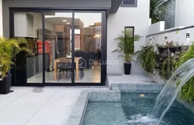Casa em condomínio fechado com 3 quartos à venda na rua maria fussi barban, 207, swiss park, campinas, 200 m2 por r$ 2.150.000