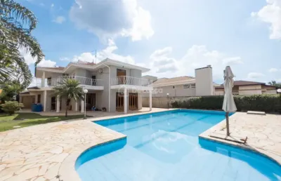 Casa em condomínio fechado com 4 quartos à venda na rua pequi, 11, loteamento alphaville campinas, campinas, 610 m2 por r$ 4.800.000
