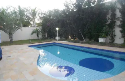 Casa em condomínio fechado com 4 quartos à venda na avenida araçá, 165, loteamento alphaville campinas, campinas, 390 m2 por r$ 2.800.000