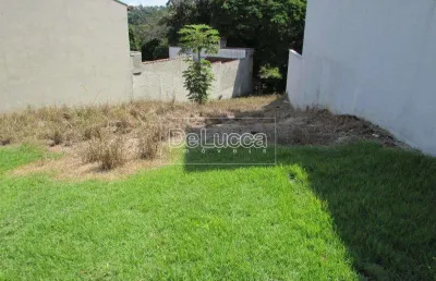 Terreno em condomínio fechado à venda na rua pedro paulo maniero, 74, sousas, campinas por r$ 350.000
