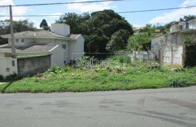 Terreno em condomínio fechado à venda na rua pedro paulo maniero, 186, sousas, campinas por r$ 355.000