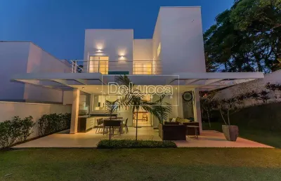 Casa em condomínio fechado com 3 quartos à venda na rua dos vidoeiros, 339, sítios de recreio gramado, campinas, 209 m2 por r$ 2.510.000