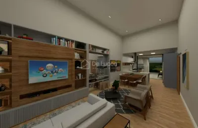 Casa em condomínio fechado com 3 quartos à venda na rua ozório antonio luciano, 158, residencial real parque sumaré, sumaré, 150 m2 por r$ 970.000