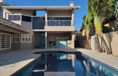Casa em condomínio fechado com 3 quartos à venda na estrada do jequitibá, 1750, condomínio moinho do vento, valinhos, 450 m2 por r$ 2.800.000