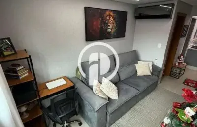 Sobrado mobiliado bairro campestre, 2 dormitórios, área gourmet, 1 wc e 1 lavabo, 2 vagas