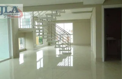 Cobertura com 3 dormitórios e 3 vagas à venda, 200 m² por r$ 2.400.000 - alto da glória - curitiba/pr