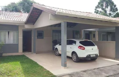 Casa com 3 dormitórios à venda, 95 m² por r$ 420.000,00 - campo pequeno - colombo/pr