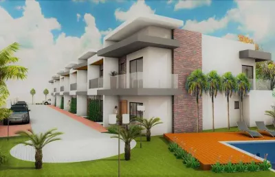 Duplex para venda em porto seguro, alto de taperapuan, 3 dormitórios, 2 suítes, 1 banheiro, 1 vaga