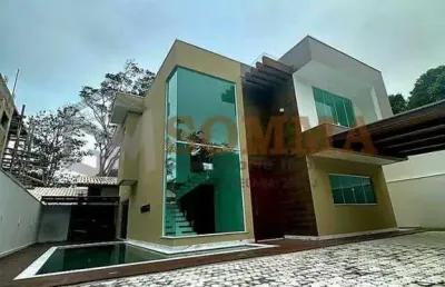 Casa para venda em porto seguro, arraial d`ajuda, 4 dormitórios, 4 suítes, 5 banheiros, 1 vaga