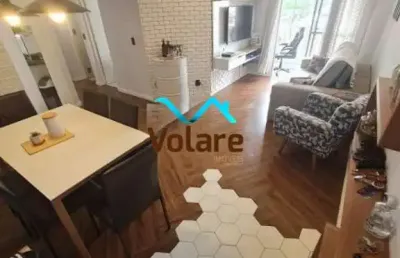 Apartamento à venda em osasco-sp, piratininga: 2 quartos, 2 salas, 1 banheiro, 1 vaga de garagem, 58m² de área.