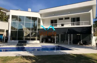 Casa de alto padrão à venda no residencial tamboré 1 / alphaville.