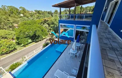 Casa de 377m² em condomínio fechado em cotia - condomínio granja caiapiá