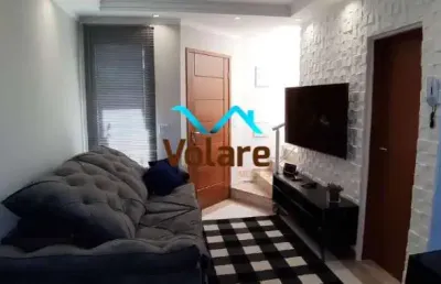 Casa em condomínio à venda em jaguaribe, osasco-sp: 2 quartos, 2 salas, 2 banheiros, 2 vagas de garagem - 78m².