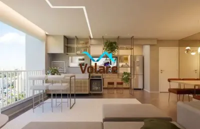 Apartamento à venda em osasco-sp, na vila osasco, 2 quartos, 1 suíte, 2 salas, 2 banheiros, 1 vaga, 50,31m².