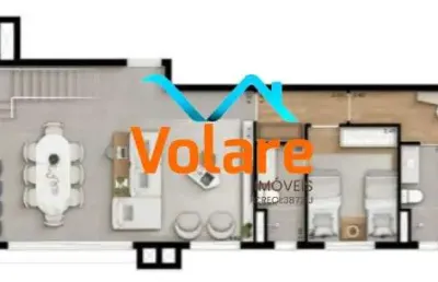 Imperdível oportunidade de adquirir apartamento duplex de luxo na vila yara em osasco-sp: 3 quartos, 3 suítes, 3 salas, 4 banheiros, 4 vagas, 194m²!