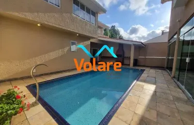 Casa de alto padrão em condomínio no são paulo ii: 4 quartos, 1 suíte, 3 salas, 5 banheiros, 3 vagas de garagem, 341,63m². venha conferir!