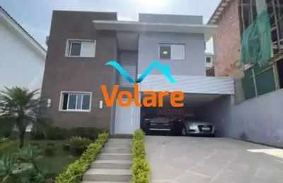 Casa de luxo em condomínio à venda em santana de parnaíba-sp, residencial valville 1: 3 suítes, 260m².