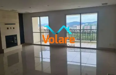 Apartamento de luxo à venda em alphaville centro industrial e empresarial, 4 quartos, 4 suítes, 3 salas, 6 vagas, 330m².