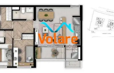 Apartamento à venda em osasco-sp, bela vista: 3 quartos, 1 suíte, 2 salas, 2 banheiros, 1 vaga, 73,67m². venha conferir!
