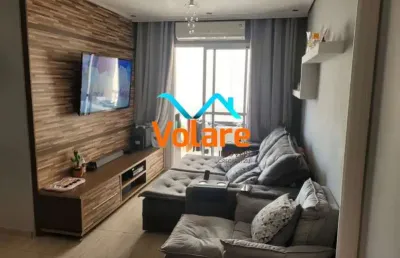 Apartamento à venda em barueri-sp, jardim tupanci: 3 quartos, 2 salas, 2 banheiros, 2 vagas. venha conhecer!
