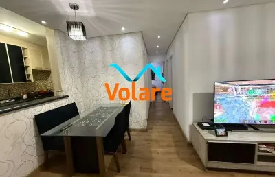 Apartamento à venda em barueri-sp, jardim tupanci: 3 quartos, 1 suíte, 2 salas, 2 banheiros, 2 vagas, 68m²!