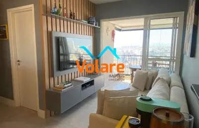 Apartamento à venda no centro de osasco-sp, com vista panorâmica: 2 quartos, 1 suíte, 1 sala, 2 banheiros, 1 vaga de garagem, 62m² de área.