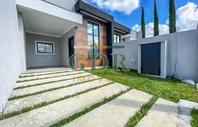 Casa com 2 quartos à venda na rua francisco toczek, afonso pena, são josé dos pinhais, 102 m2 por r$ 699.000