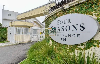 Casa em condomínio fechado com 4 quartos à venda na rua antônio turíbio teixeira braga, 136, butiatuvinha, curitiba, 354 m2 por r$ 2.200.000