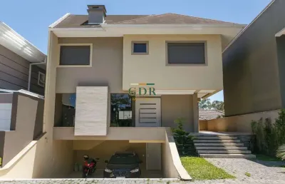 Casa em condomínio fechado com 3 quartos à venda na rua domingos antônio moro, pilarzinho, curitiba, 226 m2 por r$ 1.690.000