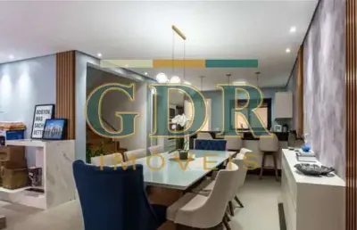 Casa em condomínio fechado com 3 quartos à venda na rua delício dal'pra, atuba, curitiba, 160 m2 por r$ 880.000