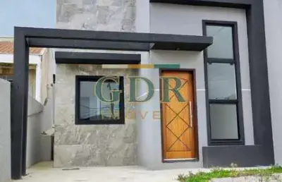 Casa com 3 quartos à venda na rua josé maria da silva paranhos, guarani, colombo, 60 m2 por r$ 369.000
