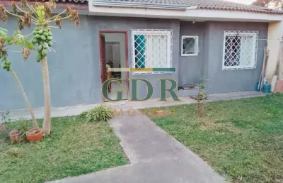 Casa com 3 quartos à venda na travessa edenilton baggio, guaraituba, colombo, 54 m2 por r$ 280.000