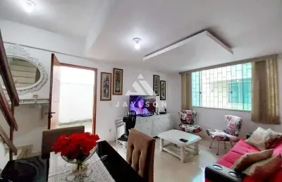 Casa em condomínio fechado com 3 quartos à venda na rua mário barbedo, vila valqueire, rio de janeiro, 134 m2 por r$ 435.000