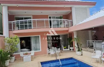 Casa em condomínio fechado com 4 quartos à venda na avenida almirante sílvio figueiredo, jacarepaguá, rio de janeiro, 455 m2 por r$ 2.500.000