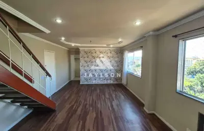 Cobertura com 3 quartos à venda na rua honório, cachambi, rio de janeiro, 153 m2 por r$ 539.500