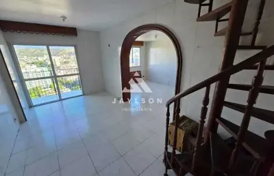 Cobertura com 2 quartos à venda na rua são joaquim, cachambi, rio de janeiro, 111 m2 por r$ 420.000