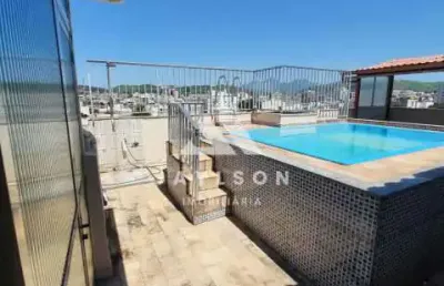 Cobertura com 2 quartos à venda na rua engenheiro augusto bernacchi, vila da penha, rio de janeiro, 83 m2 por r$ 460.000