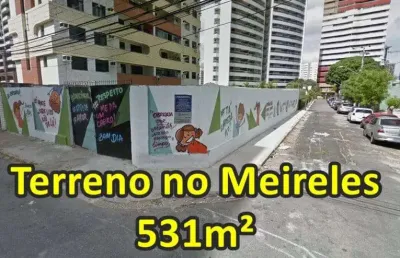 Terreno à venda na Rua José Vilar, Meireles, Fortaleza
