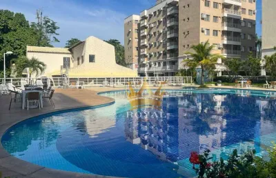 Apartamento com 3 dormitórios à venda, 70 m² por r$ 215.000,00 - praça seca - rio de janeiro/rj