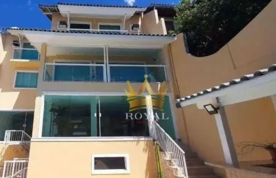Casa duplex em condomínio à venda, anil, rio de janeiro, rj