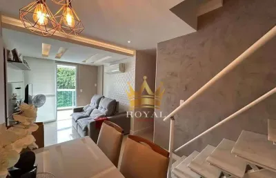 Cobertura residencial à venda, pechincha, rio de janeiro - co0073.