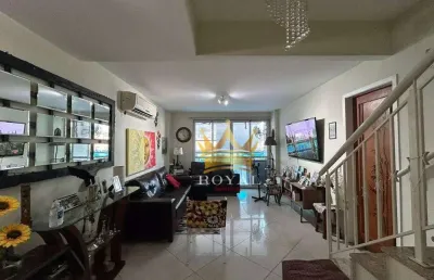 Cobertura duplex à venda, freguesia/ jacarepaguá, rio de janeiro - co0140.