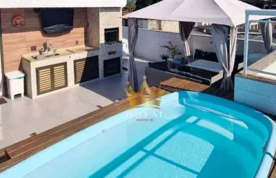 Cobertura residencial à venda, pechincha, rio de janeiro - co0165.