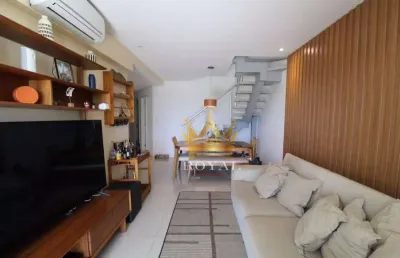 Apartamento duplex à venda, jacarepaguá, rio de janeiro, rj